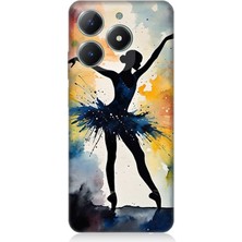 Realme C61 Uyumlu Dansın Büyülü Gölgesi  Desenli Silikon Kılıf
