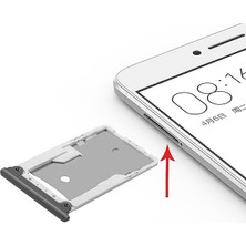 Xiaomı Mi Max 2 Sim Hafıza Kart Kapağı-Siyah