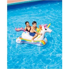 Serenity Haven Rüya Gibi Unicorn At Deniz ve Havuz Binici 163X86 Cm, Eğlenceli ve Şık Tasarım