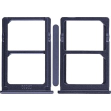 Xiaomi Mi5 Prime Sim Hafıza Kart Kapağı Tutucu-Füme