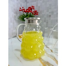 Krd Home Metal Kapaklı Üzüm Model Sürahi - 2000 ml