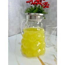 Krd Home Metal Kapaklı Üzüm Model Sürahi - 2000 ml