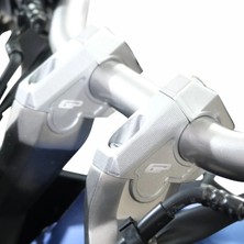Gp Kompozit Honda Adv 350 2023-2025 Uyumlu Gidon Yükseltme Gri