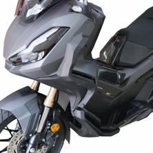 Gp Kompozit Honda Adv 350 2023-2025 Uyumlu Üst Bacak Koruma Siyah