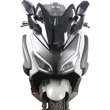 Gp Kompozit Honda Forza 250 2023-2025 Uyumlu Üst Bacak Koruma Siyah