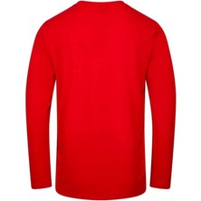 2AS Vernon Erkek Uzun Kol Viloft T-Shirt Kırmızı