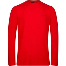 2AS Vernon Erkek Uzun Kol Viloft T-Shirt Kırmızı