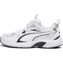 Milenio Tech 392322 01 Unisex Yürüyüş ve Koşu Ayakkabısı Beyaz Siyah 36-45