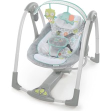 - Swing 'n Go Taşınabilir Salıncak - Sarılmalar ve Hoots, 5 Salıncak Hızı, 8 Yatıştırıcı Melodi, Çıkarılabilir Oyuncak Çubuğu, Yenidoğan ve Üzeri, Gri