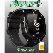 Çocuk Konum Takipli Arama Girişli ve Lbs Sos Özellikli Akıllı Çocuk Saati