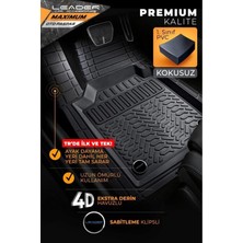 Renault Megane 4 Sedan Universal Paspas 4d Havuzlu Siyah Uyumlu