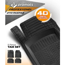 Daci Yeni Sandero Stepway 4d Oto Paspas Profesyonel Siyah
