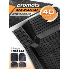 Ford C-Max 2011 Sonrası 4d Oto Paspas Maximum Siyah