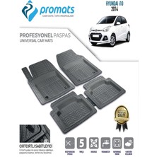 Hyundai I10 2014 ve Sonrası 4d Oto Paspas Profesyonel Siyah