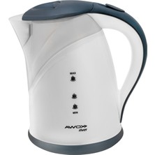 River Su Isıtıcı Kettle Gizli Rezistans 1.7 Lt Beyaz
