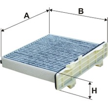 Mitsubishi Pajero Karbonlu Polen Filtresi 2007-2015 Filtron