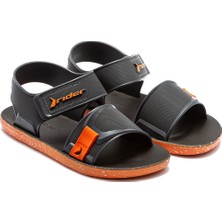 Rider Kick Çocuk Sandalet Siyah-Turuncu 28/38