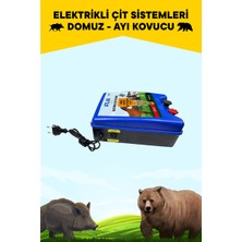 Elektrikli Çit Cihazı 220V Fişli Tak Çalıştır 30.000 Volt 5 Yıl Garanti
