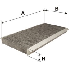Filtron K1202A Karbonlu Polen Filtresi 1698300218 - A1698300218