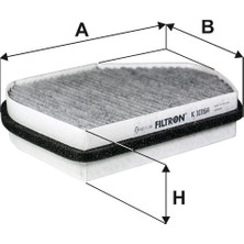 Mercedes C Serisi W202 Karbonlu Polen Filtresi 1993-2001 Filtron
