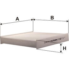Peugeot Partner Polen Filtresi 1999-2009 Filtron