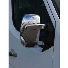 Renault Master 2010 ve Sonrası Uyumlu Ayna Kapağı Takımı Abs Krom Kaplama Sağ ve Sol