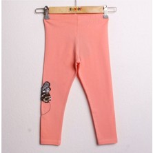 Toontoy Kız Çocuk Tayt Pul Arı Nakış