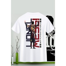 Messi Forma Ön ve Arka Baskılı Unisex T-Shirt/tişört - Tüm Yaş Grupları