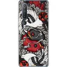 Dali Design Xiaomi Mi 10 Uyumlu Şeffaf Kılıf Aesthetic 4 Tasarımlı