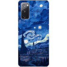 Dali Design Samsung Galaxy S20 Fe Uyumlu Şeffaf Kılıf Aesthetic 8 Tasarımlı