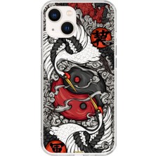 Dali Design iPhone 13 Mini Uyumlu Şeffaf Kılıf Aesthetic 4 Tasarımlı