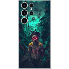 Dali Design Samsung Galaxy S23 Ultra Uyumlu Şeffaf Kılıf Aesthetic 7 Tasarımlı