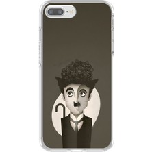 Dali Design iPhone 7 Plus Uyumlu Şeffaf Kılıf Aesthetic 1 Tasarımlı