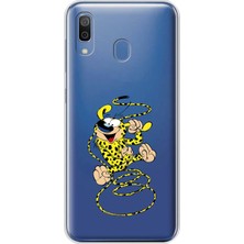 Dali Design Samsung Galaxy A20 Uyumlu Şeffaf Kılıf Cartoon 9 Tasarımlı