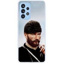 Dali Design Samsung Galaxy A52 Uyumlu Şeffaf Kılıf Atatürk 2 Tasarımlı