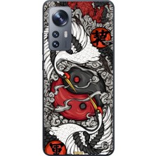 Dali Design Xiaomi Mi 12 Pro Uyumlu Şeffaf Kılıf Aesthetic 4 Tasarımlı