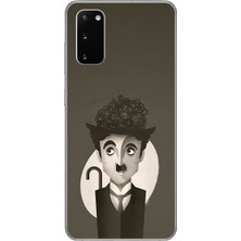 Dali Design Samsung Galaxy S20+ Uyumlu Şeffaf Kılıf Aesthetic 1 Tasarımlı