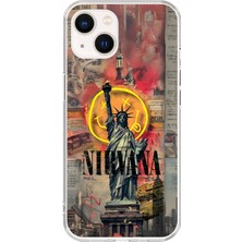 Dali Design iPhone 13 Mini Uyumlu Şeffaf Kılıf Aesthetic 3 Tasarımlı