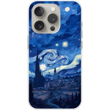 Dali Design iPhone 14 Pro Uyumlu Şeffaf Kılıf Aesthetic 8 Tasarımlı