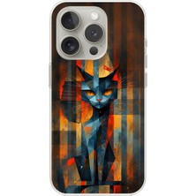 Dali Design iPhone 13 Pro Uyumlu Şeffaf Kılıf Aesthetic 2 Tasarımlı