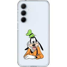 Dali Design Samsung Galaxy A35 Uyumlu Şeffaf Kılıf Cartoon 5 Tasarımlı