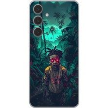 Dali Design Samsung Galaxy S24 Uyumlu Şeffaf Kılıf Aesthetic 7 Tasarımlı