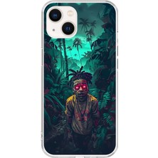 Dali Design iPhone 13 Mini Uyumlu Şeffaf Kılıf Aesthetic 7 Tasarımlı