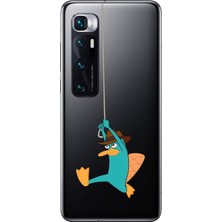 Dali Design Xiaomi Mi 10 Pro Uyumlu Şeffaf Kılıf Cartoon 11 Tasarımlı
