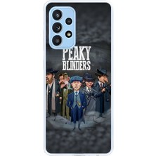 Dali Design Samsung Galaxy A52 Uyumlu Şeffaf Kılıf Peaky Blinders Tasarımlı