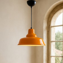 Homing Robi Metal Turuncu Retro Cafe Restoran Ev Ofise Sarkıt