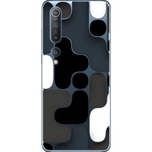 Dali Design Xiaomi Mi 10 Uyumlu Şeffaf Kılıf Wallpaper 1 Tasarımlı