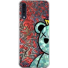 Dali Design Samsung Galaxy A70 Uyumlu Şeffaf Kılıf Graffiti 12 Tasarımlı