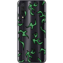 Dali Design Xiaomi Mi 9 Lite Uyumlu Şeffaf Kılıf Wallpaper 5 Tasarımlı