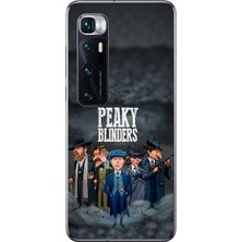 Dali Design Xiaomi Mi 10 Pro Uyumlu Şeffaf Kılıf Peaky Blinders Tasarımlı